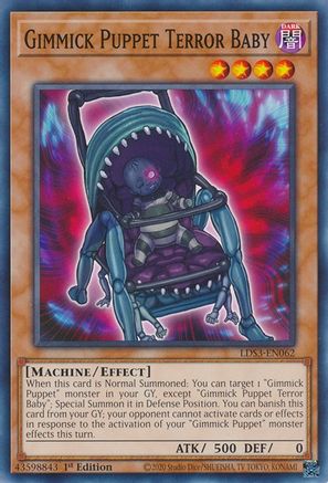 Gimmick Puppet Terror Baby [LDS3-EN062] Common - Yu-Gi-Oh! - Card Brawlers | Quebec | Canada |
