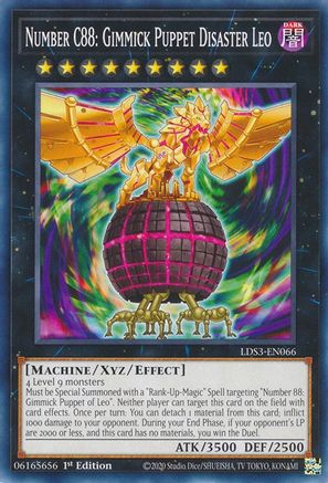 Number C88: Gimmick Puppet Disaster Leo [LDS3-EN066] Common - Yu-Gi-Oh! - Card Brawlers | Quebec | Canada |