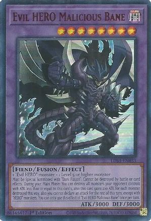 Evil HERO Malicious Bane (Red) [LDS3-EN033] Ultra Rare - Yu-Gi-Oh! - Card Brawlers | Quebec | Canada |