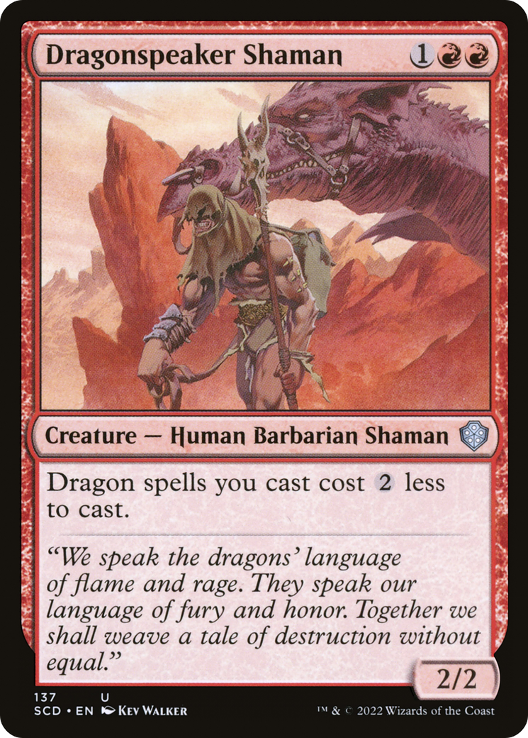 Dragonspeaker Shaman [Starter Commander Decks] - Magic: The Gathering - Card Brawlers | Quebec | Canada |
