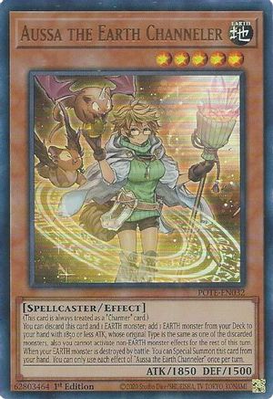 Aussa the Earth Channeler [POTE-EN032] Ultra Rare - Yu-Gi-Oh! - Card Brawlers | Quebec | Canada |