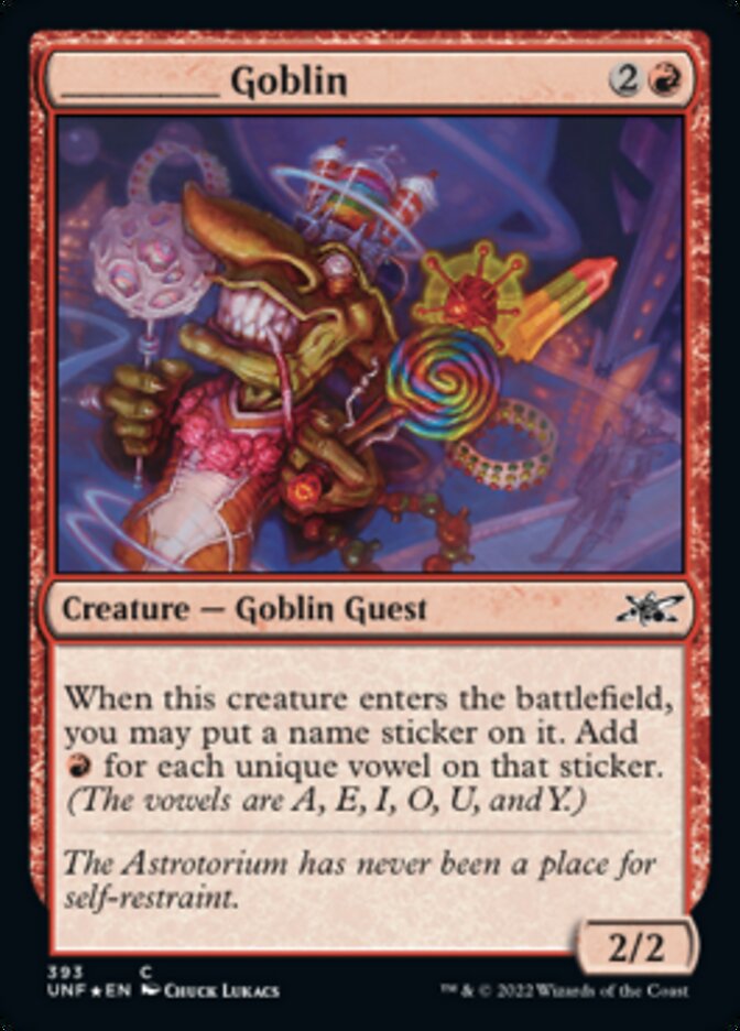 _____ Goblin (Galaxy Foil) [Unfinity] - Magic: The Gathering - Card Brawlers | Quebec | Canada |