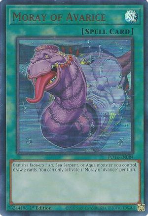 Moray of Avarice [POTE-EN084] Ultra Rare - Yu-Gi-Oh! - Card Brawlers | Quebec | Canada |