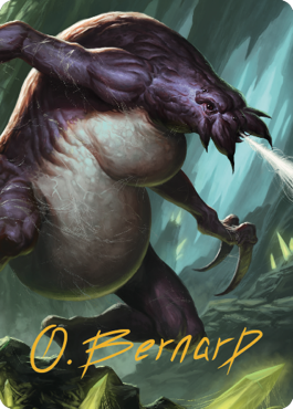 Ettercap Art Card (Gold-Stamped Signature) [Commander Legends: Battle for Baldur's Gate Art Series] - Magic: The Gathering - Card Brawlers | Quebec | Canada |