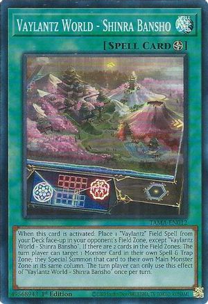 Vaylantz World - Shinra Bansho [TAMA-EN012] Super Rare - Yu-Gi-Oh! - Card Brawlers | Quebec | Canada |