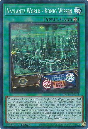 Vaylantz World - Konig Wissen [TAMA-EN013] Super Rare - Yu-Gi-Oh! - Card Brawlers | Quebec | Canada |