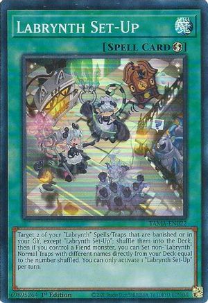 Labrynth Set-Up [TAMA-EN022] Super Rare - Yu-Gi-Oh! - Card Brawlers | Quebec | Canada |