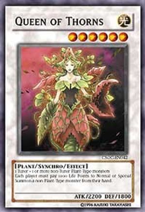 Queen of Thorns [CSOC-EN042] Super Rare - Yu-Gi-Oh! - Card Brawlers | Quebec | Canada |