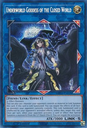 Underworld Goddess of the Closed World [MP22-EN028] Prismatic Secret Rare - Yu-Gi-Oh! - Card Brawlers | Quebec | Canada |