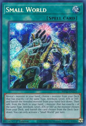 Small World [MP22-EN225] Prismatic Secret Rare - Yu-Gi-Oh! - Card Brawlers | Quebec | Canada |