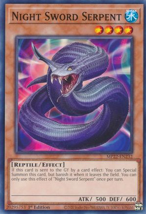Night Sword Serpent [MP22-EN232] Common - Yu-Gi-Oh! - Card Brawlers | Quebec | Canada |