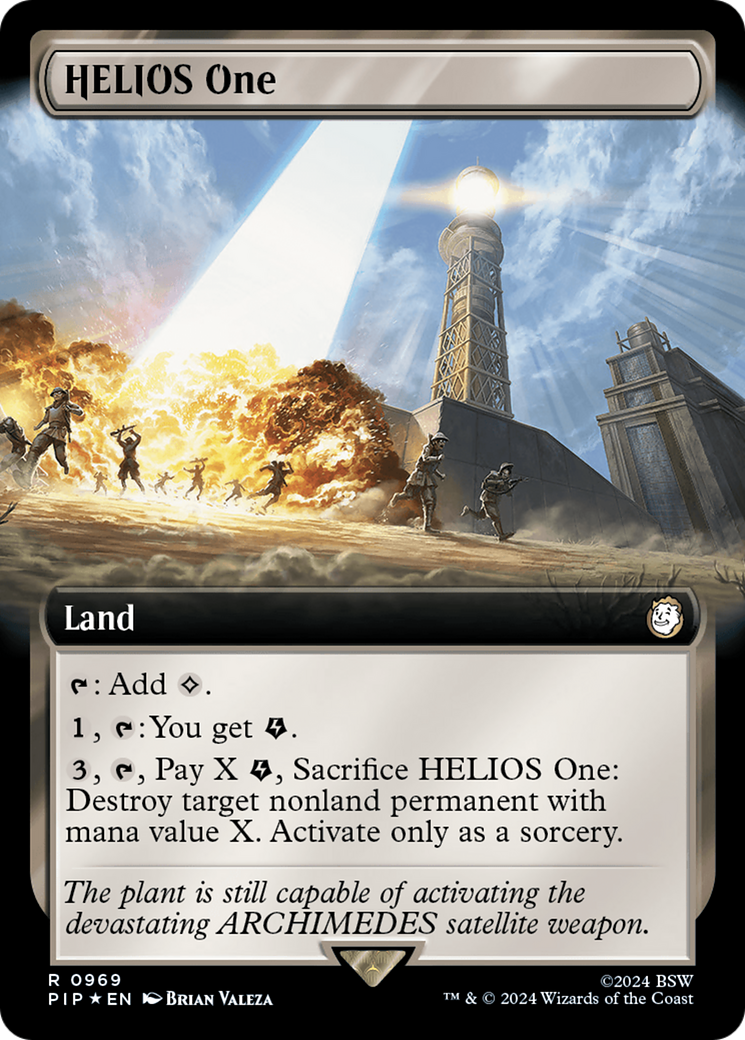 HELIOS One (Extended Art) (Surge Foil) [Fallout] - Magic: The Gathering - Card Brawlers | Quebec | Canada |