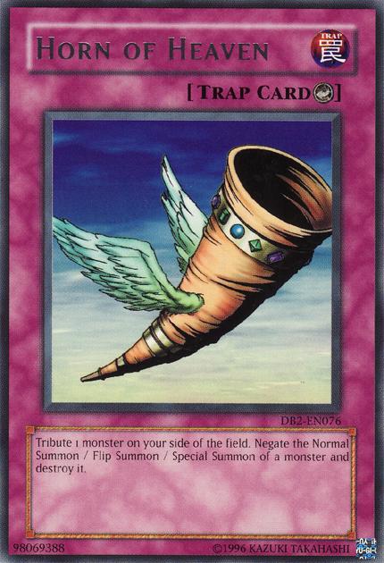 Horn of Heaven [DB2-EN076] Rare - Yu-Gi-Oh! - Card Brawlers | Quebec | Canada |
