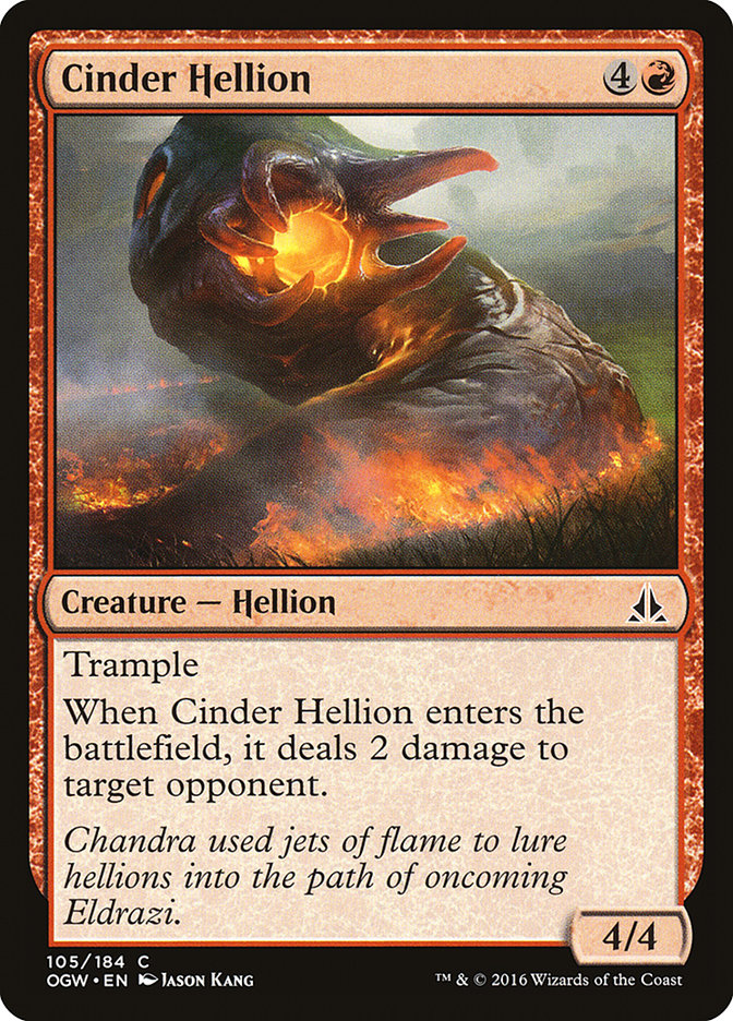 Cinder Hellion [Oath of the Gatewatch] - Magic: The Gathering - Card Brawlers | Quebec | Canada |