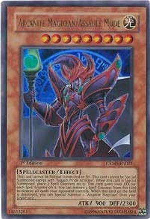 Arcanite Magician/Assault Mode [CRMS-EN021] Ultra Rare - Yu-Gi-Oh! - Card Brawlers | Quebec | Canada |