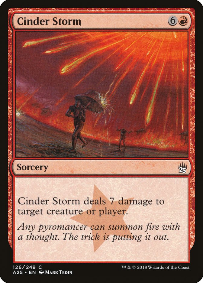 Cinder Storm [Masters 25] - Magic: The Gathering - Card Brawlers | Quebec | Canada |