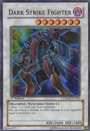 Dark Strike Fighter [CRMS-EN040] Super Rare - Yu-Gi-Oh! - Card Brawlers | Quebec | Canada |