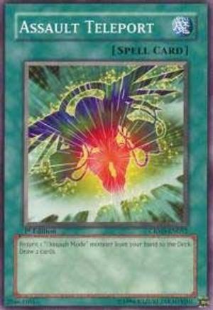 Assault Teleport [CRMS-EN052] Common - Yu-Gi-Oh! - Card Brawlers | Quebec | Canada |