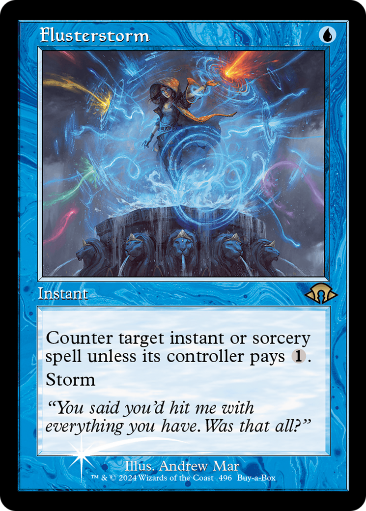 Flusterstorm (Retro Frame) [Modern Horizons 3 Prerelease Promos] - Magic: The Gathering - Card Brawlers | Quebec | Canada |