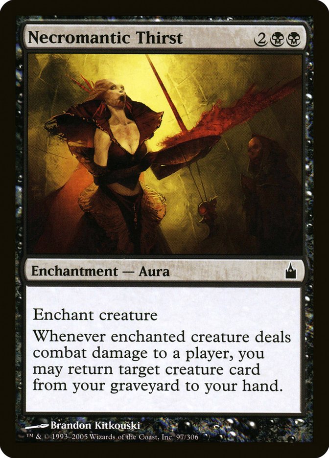 Necromantic Thirst [Ravnica: City of Guilds] - Magic: The Gathering - Card Brawlers | Quebec | Canada |