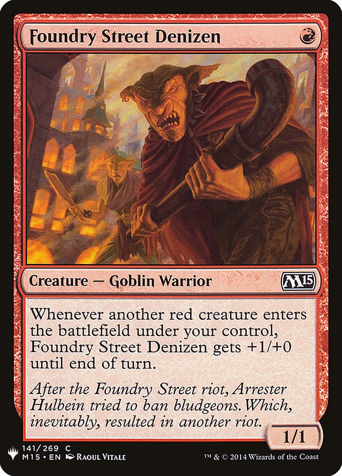 Foundry Street Denizen [Mystery Booster] - Magic: The Gathering - Card Brawlers | Quebec | Canada |