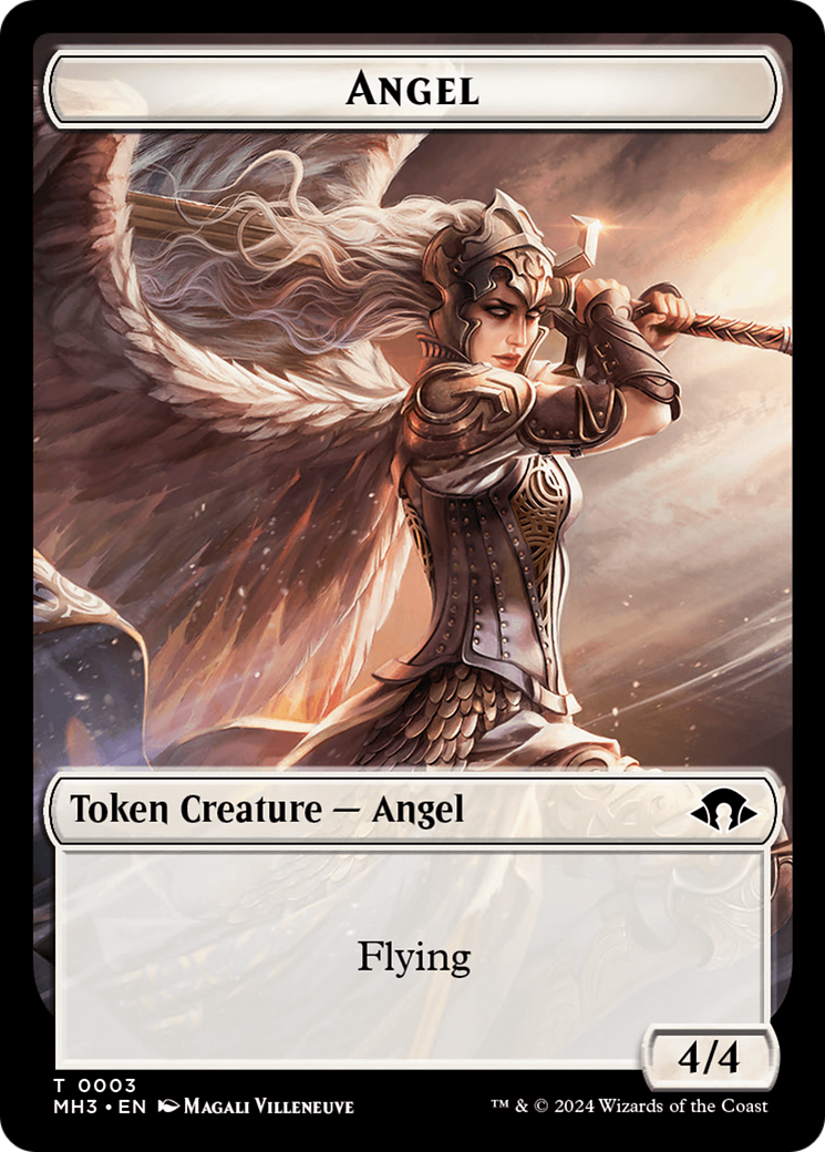 Servo // Angel Double-Sided Token [Modern Horizons 3 Tokens] - Magic: The Gathering - Card Brawlers | Quebec | Canada |
