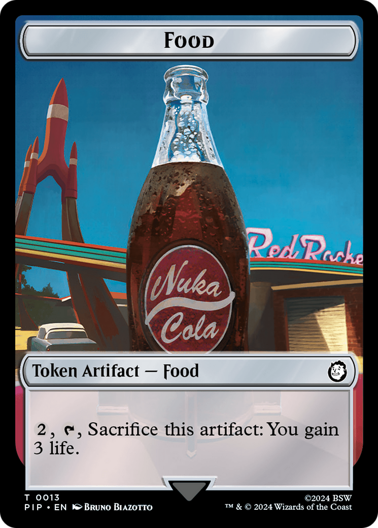 Food (013) // Squirrel Double-Sided Token [Fallout Tokens] - Magic: The Gathering - Card Brawlers | Quebec | Canada |