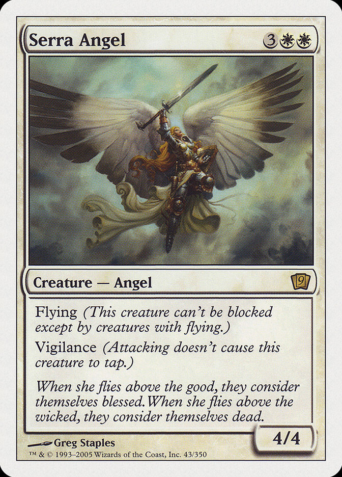 Serra Angel [Ninth Edition] - Magic: The Gathering - Card Brawlers | Quebec | Canada |