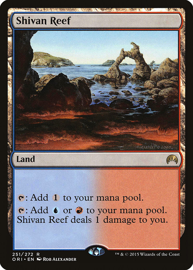 Shivan Reef [Magic Origins] - Magic: The Gathering - Card Brawlers | Quebec | Canada |