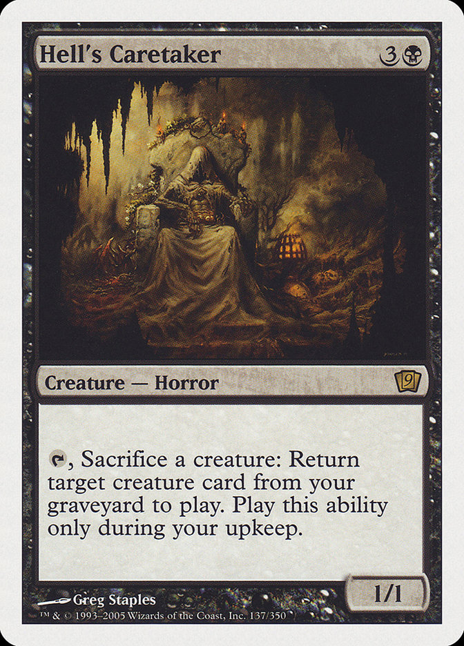 Hell's Caretaker [Ninth Edition] - Magic: The Gathering - Card Brawlers | Quebec | Canada |