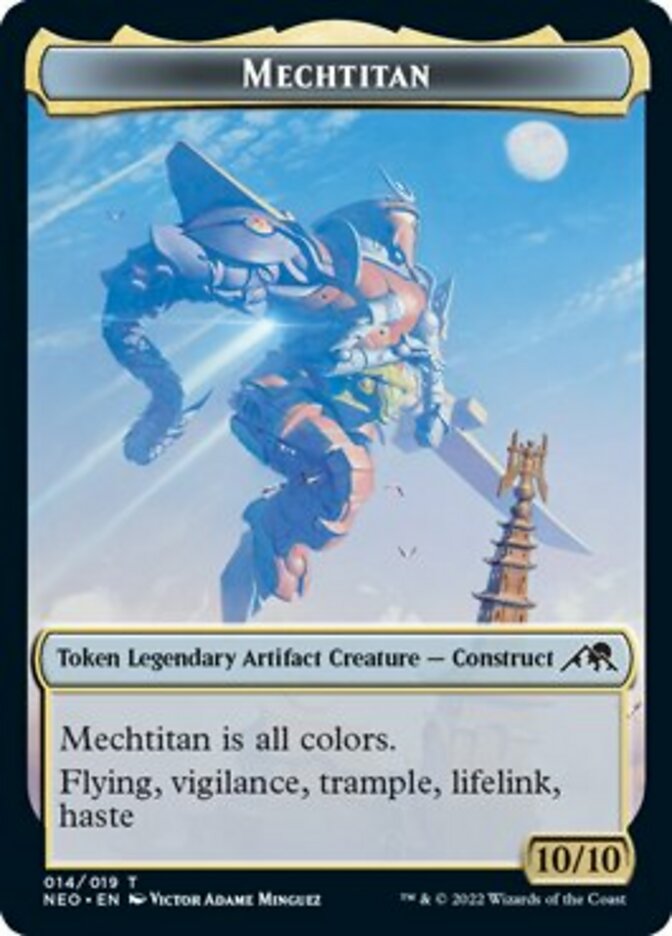Mechtitan Token [Kamigawa: Neon Dynasty Tokens] - Magic: The Gathering - Card Brawlers | Quebec | Canada |