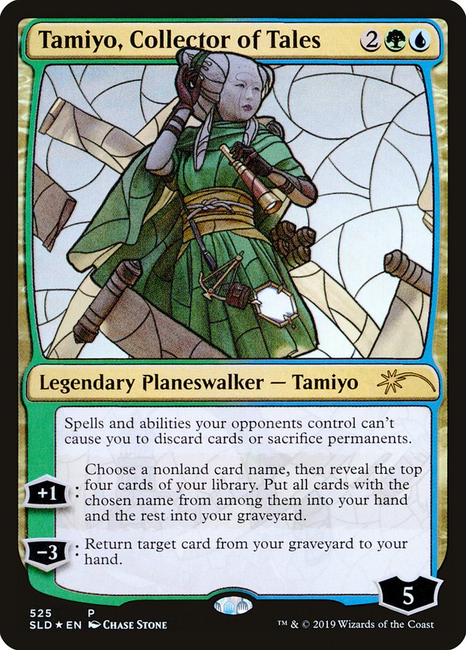 Tamiyo, Collector of Tales (Stained Glass) [Secret Lair Drop Promos] - Magic: The Gathering - Card Brawlers | Quebec | Canada |