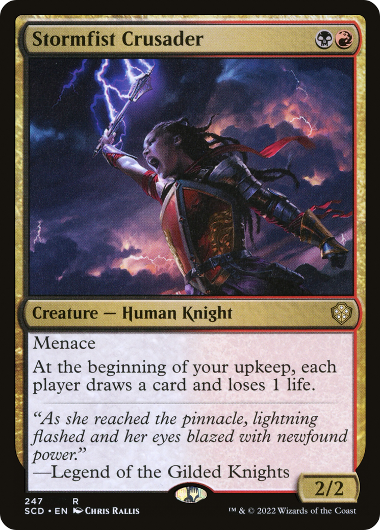 Stormfist Crusader [Starter Commander Decks] - Magic: The Gathering - Card Brawlers | Quebec | Canada |