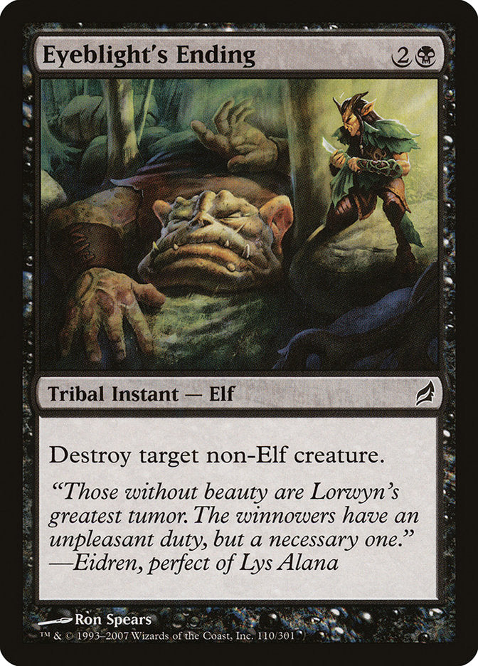 Eyeblight's Ending [Lorwyn] - Magic: The Gathering - Card Brawlers | Quebec | Canada |