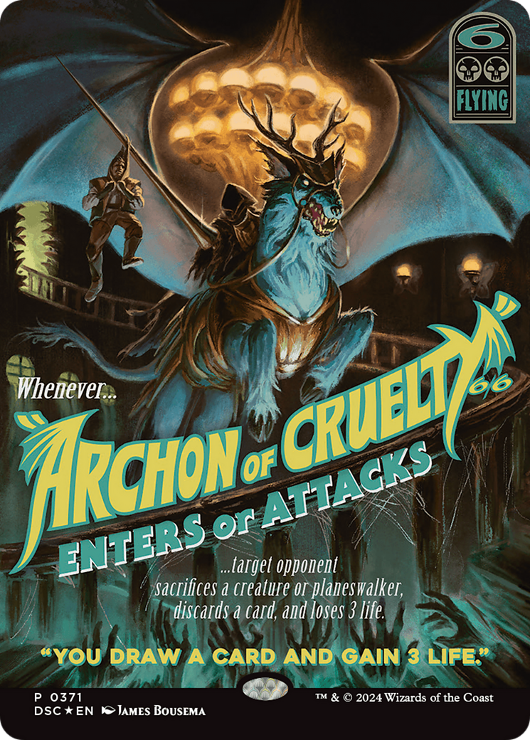 Archon of Cruelty (Showcase) [Duskmourn: House of Horror Commander] - Magic: The Gathering - Card Brawlers | Quebec | Canada |