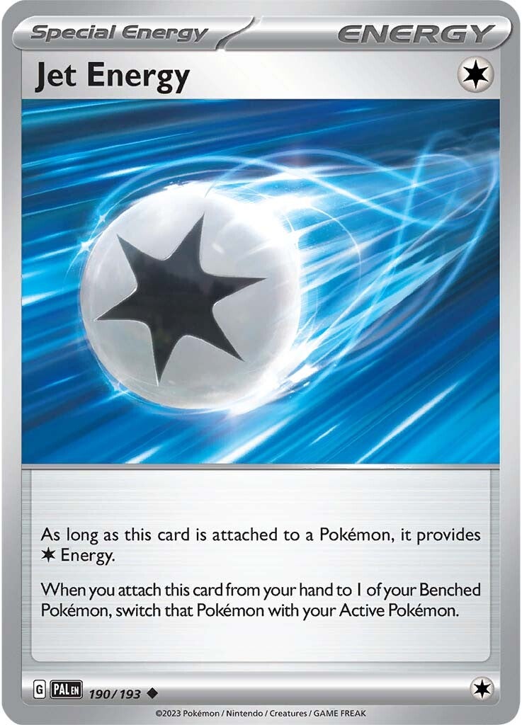 Jet Energy (190/193) [Scarlet & Violet: Paldea Evolved] - Pokémon - Card Brawlers | Quebec | Canada |