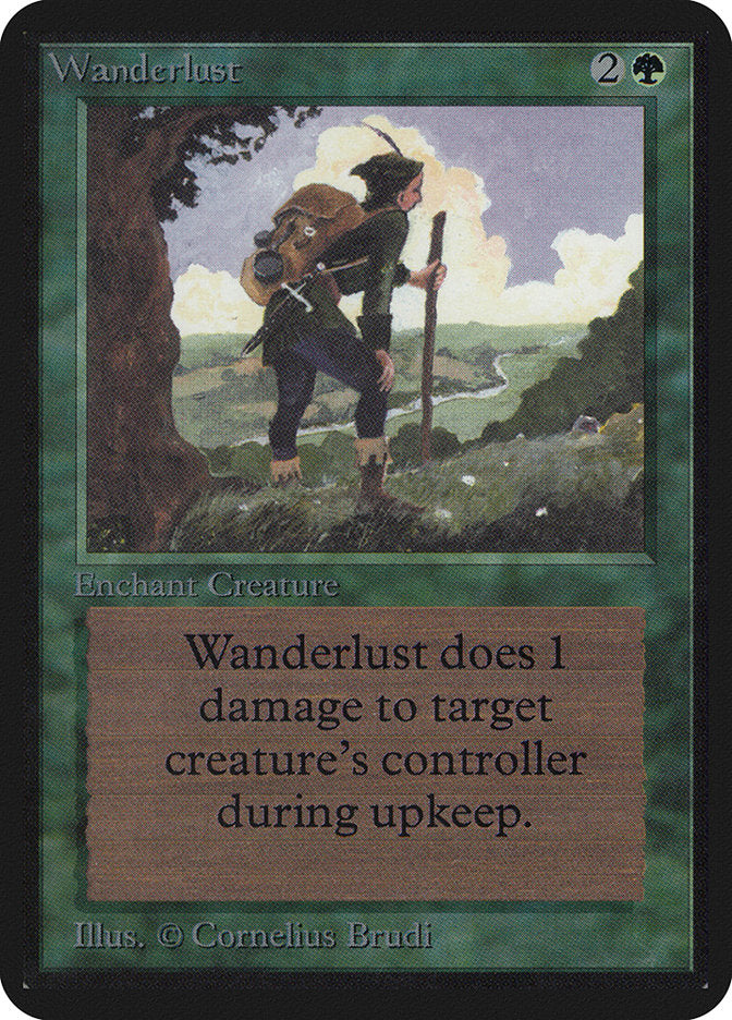 Wanderlust [Alpha Edition] - Magic: The Gathering - Card Brawlers | Quebec | Canada |