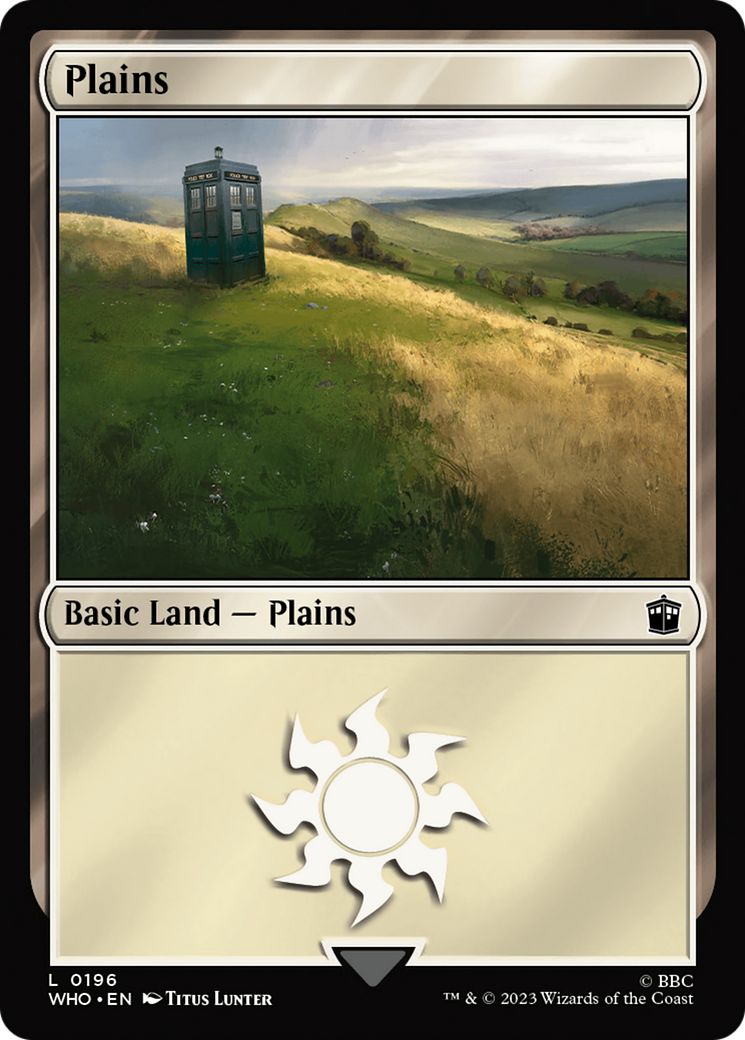 Plains (0196) [Doctor Who] - Magic: The Gathering - Card Brawlers | Quebec | Canada |