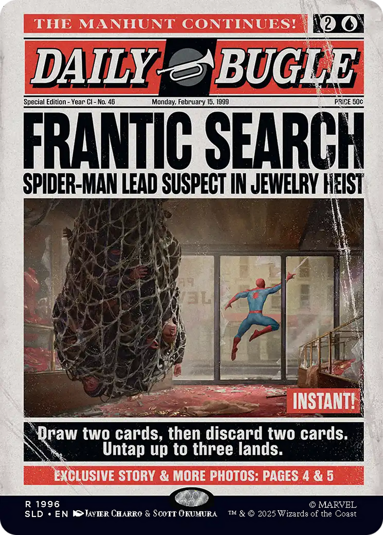 Frantic Search (1996) (Rainbow Foil) [Secret Lair Drop Series] - Magic: The Gathering - Card Brawlers | Quebec | Canada |