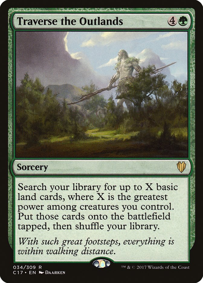 Traverse the Outlands [Commander 2017] - Magic: The Gathering - Card Brawlers | Quebec | Canada |