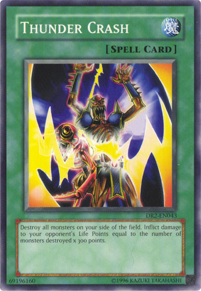 Thunder Crash [DR2-EN043] Common - Yu-Gi-Oh! - Card Brawlers | Quebec | Canada |
