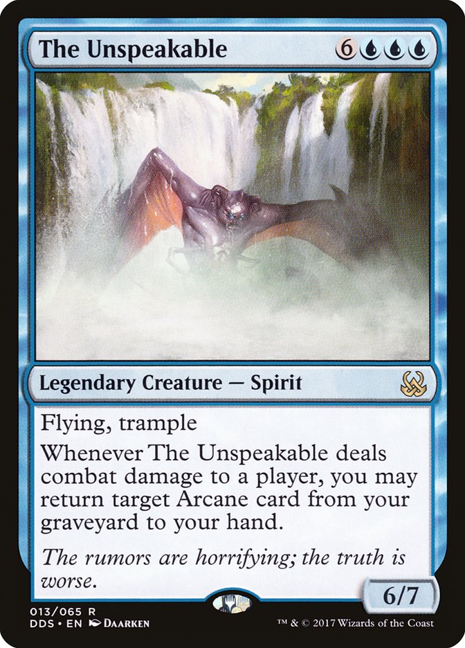The Unspeakable [Duel Decks: Mind vs. Might] - Magic: The Gathering - Card Brawlers | Quebec | Canada |