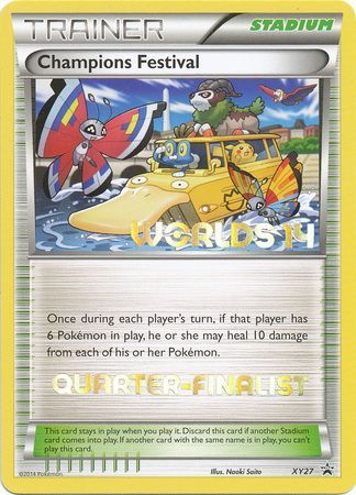 Champions Festival (XY27) (2014 Quarter Finalist) [XY: Black Star Promos] - Pokémon - Card Brawlers | Quebec | Canada |