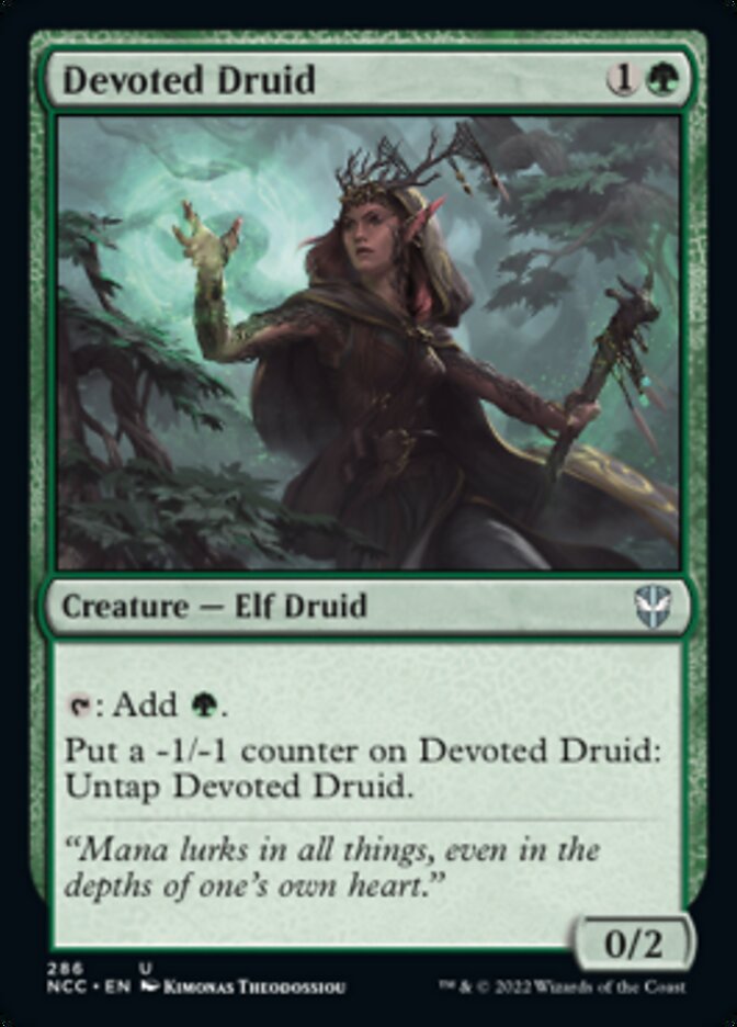 Devoted Druid [Streets of New Capenna Commander] - Magic: The Gathering - Card Brawlers | Quebec | Canada |