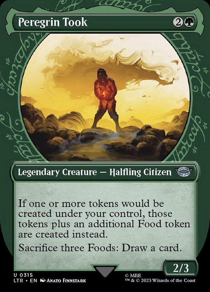 Peregrin Took (Showcase Ring Frame) [The Lord of the Rings: Tales of Middle-Earth] - Magic: The Gathering - Card Brawlers | Quebec | Canada |