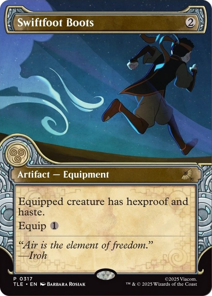Swiftfoot Boots (Showcase) [Avatar: The Last Airbender: Eternal-Legal] - Magic: The Gathering - Card Brawlers | Quebec | Canada |