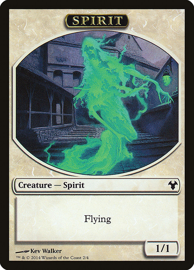Soldier // Spirit Double-Sided Token [Modern Event Deck 2014 Tokens] - Magic: The Gathering - Card Brawlers | Quebec | Canada |