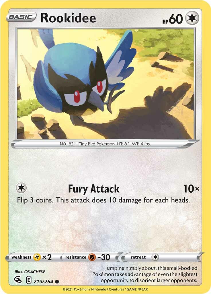 Rookidee (219/264) [Sword & Shield: Fusion Strike] - Pokémon - Card Brawlers | Quebec | Canada |