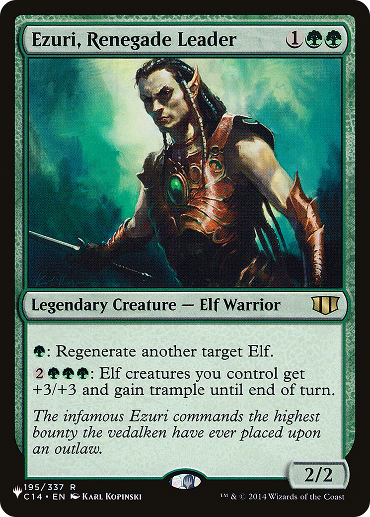 Ezuri, Renegade Leader [The List] - Magic: The Gathering - Card Brawlers | Quebec | Canada |