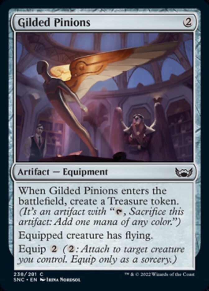 Gilded Pinions [Streets of New Capenna] - Magic: The Gathering - Card Brawlers | Quebec | Canada |